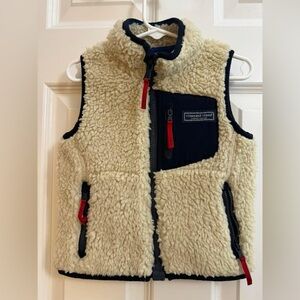 Vineyard Vines Cream and Blue Jacket